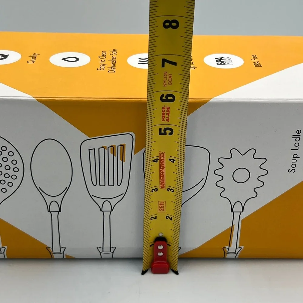 Klee Utensil Set Unisex OS Multicolor Brand New 7pc Nylon Stainless Steel Stand